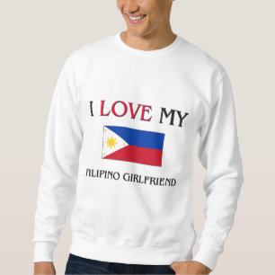 Sweatshirt J'aime mon amie philippine