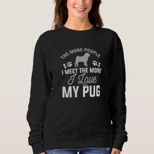 Sweatshirt J'aime mon Carlin