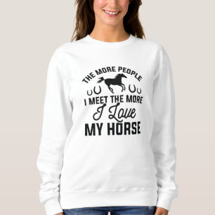 Sweatshirt J'Aime Mon Cheval