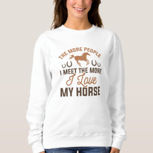 Sweatshirt J'Aime Mon Cheval