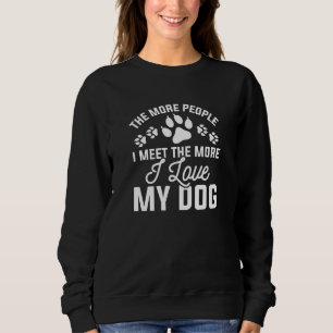 Sweatshirt J'Aime Mon Chien
