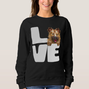 Sweatshirt J'aime mon chien de berger islandais