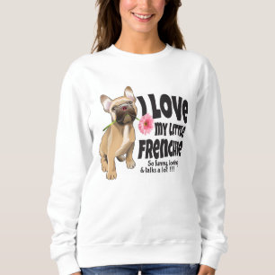 Sweatshirt J'aime mon petit Français - French bulldog