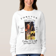 Jamais dans nos coeurs Photo Memorial T-shirt