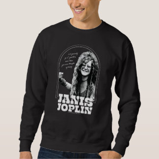Sweatshirt Janis Joplin - Laissez-Vous Aller Plus