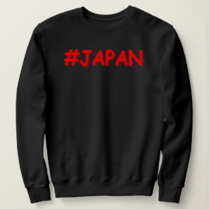 Sweatshirt "#JAPAN" Joli Design. Commandez dès maintenant