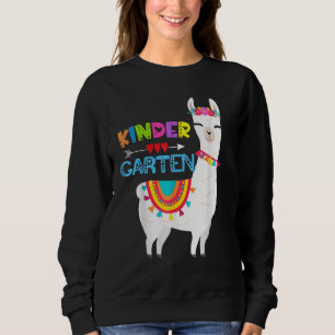 Sweatshirt Jardin d'enfants Enseignant Pas de Prob Llama Fill