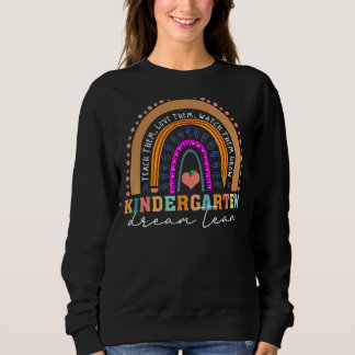 Sweatshirt Jardin d'enfants Équipe de rêve de niveau Rainbow 
