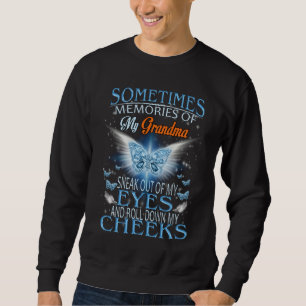 Sweatshirt Je connais grand-mère au ciel au ciel Mère manquan