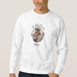 Sweatshirt Je crois que Reindeer Bell Shirt