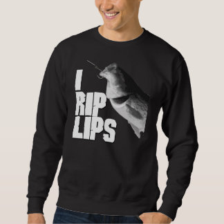 Sweatshirt JE DÉCHIRE l'OBSCURITÉ d'encolure ras du cou de