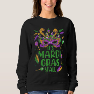 Sweatshirt Je Déteste Sa Célébration Du Carnaval De Mardi Gra