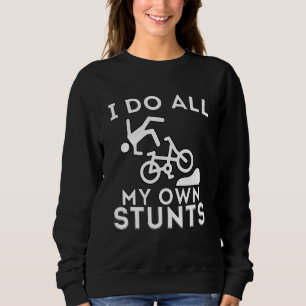 Sweatshirt Je Fais Mes Propres Têtes Blessure Jambe Brisée Ja