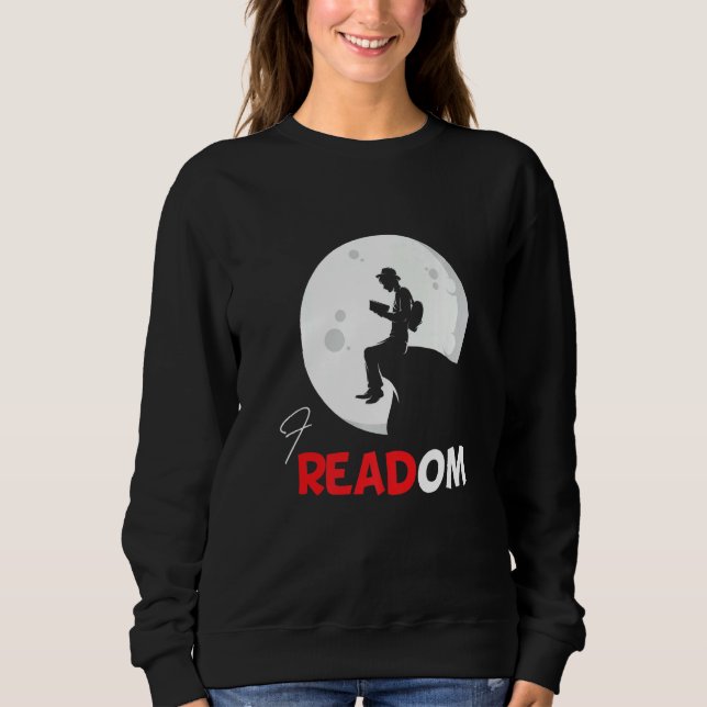 Sweatshirt Je Lis Ce Que Je Veux Lire (Devant)