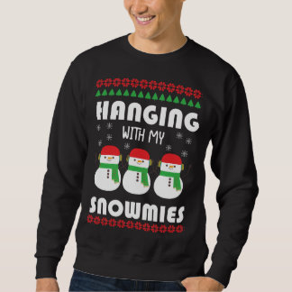 Sweatshirt Je me accroche à mes neiges