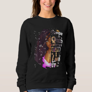 Sweatshirt Je n'ai pas plus d'ancienneté je niveau vers le ha