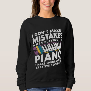Sweatshirt Je ne commets pas d'erreur lors de la lecture du p