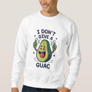 Sweatshirt Je ne donne pas de chandelle d'avocat guac