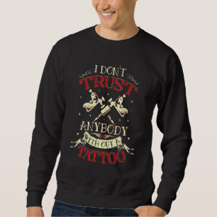 Sweatshirt Je ne fais confiance à personne sans artiste de ta