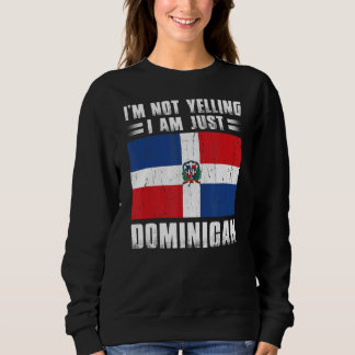 Sweatshirt Je ne hurle pas Je ne suis que le drapeau de la Ré