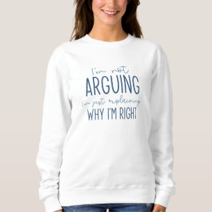 Sweatshirt Je ne plaide pas