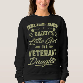 Sweatshirt Je ne suis pas juste une petite fille de papa Je s