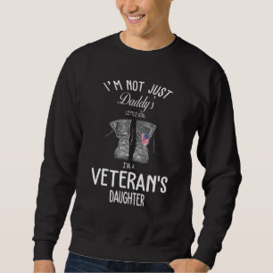 Sweatshirt Je Ne Suis Pas Seulement Daddys Petite Fille Je Su
