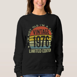 Sweatshirt Je ne suis pas vieux Je suis un classique Vintage 
