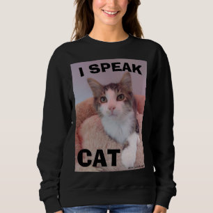 Sweatshirt Je parle chat T-Shirt Ragdoll Cat Gizmo