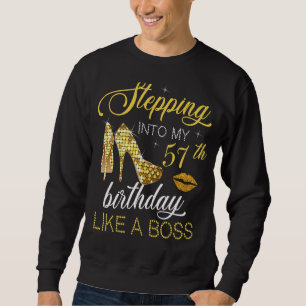 Sweatshirt Je Passe À Mon 57E Anniversaire Comme Un Patron He