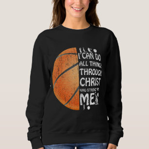 Sweatshirt Je Peux Faire Tout Par Le Christ Christian Bask