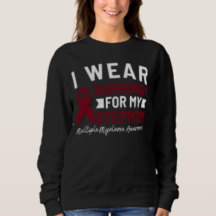 Sweatshirt Je Porte De La Bourgogne Pour Mon Mère À Vapeur My