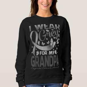 Sweatshirt Je Porte Du Gris Pour Mes Cataractes Congénitaux D