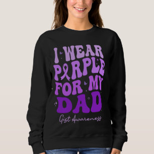 Sweatshirt Je Porte Le Violet Pour Mon Père La Sensibilisatio