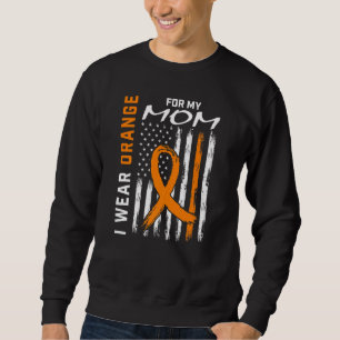 Sweatshirt Je Porte Orange Pour Ma Mère Sclérose En Plaques
