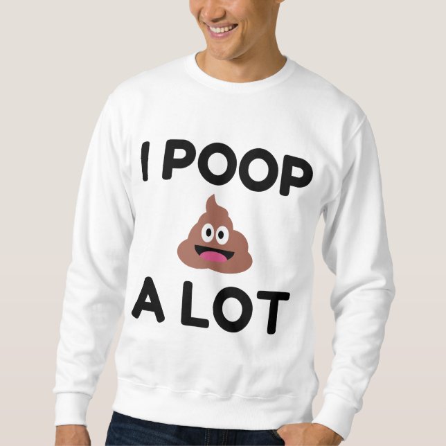 Sweatshirt Je Pose Beaucoup (Devant)