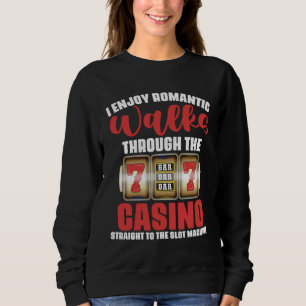Sweatshirt Je Profite De Promenades Romantiques à Travers La