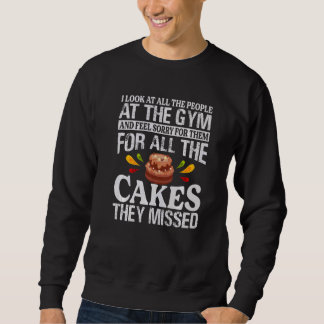 Sweatshirt Je regarde toutes les personnes à la salle de spor