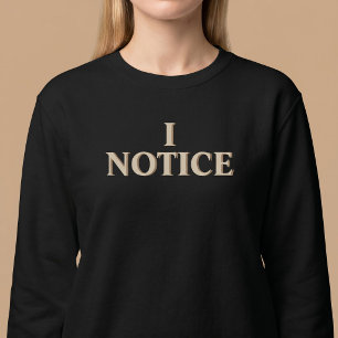 Sweatshirt Je REMARQUE Pensée Attentionnée