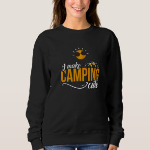 Sweatshirt Je rends le camping mignon Voyages de camping Copa