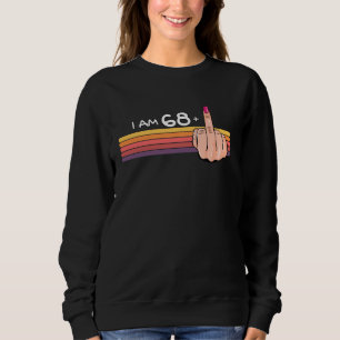 Sweatshirt Je Suis 68 + 1 Chemise À Doigt Moyen Je Suis 68 Pl