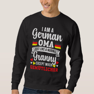 Sweatshirt Je Suis Allemand Oma Grandma Deutschland Allemagne