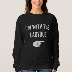 Sweatshirt Je suis avec la salle de costume partenaire de la
