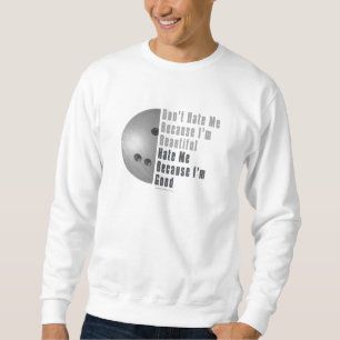 Sweatshirt Je Suis Beau Je Suis Bon Bowling Grey