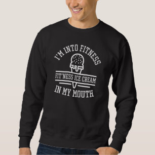 Sweatshirt Je suis dans le fitness