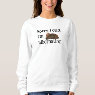 Sweatshirt Je suis en hibernation