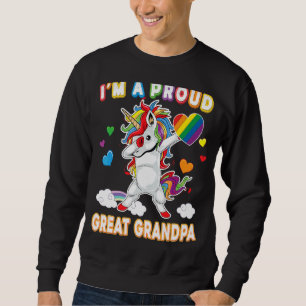 Sweatshirt Je suis Fier Lgbt Gay Grand Grand Grand Grand-Père