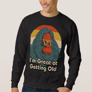 Sweatshirt Je suis génial pour obtenir l'Humour grand-père gr