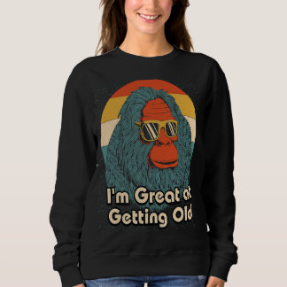 Sweatshirt Je suis génial pour obtenir l'Humour grand-père gr