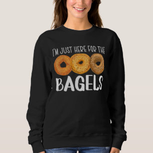 Sweatshirt Je Suis Juste Ici Pour La Boulangerie De Pain Food